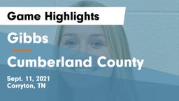 Gibbs  vs Cumberland County  Game Highlights - Sept. 11, 2021