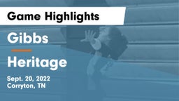 Gibbs  vs Heritage  Game Highlights - Sept. 20, 2022
