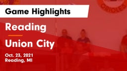 Reading  vs Union City Game Highlights - Oct. 23, 2021
