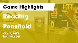 Reading  vs Pennfield Game Highlights - Oct. 7, 2023