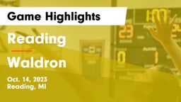 Reading  vs Waldron Game Highlights - Oct. 14, 2023