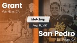 Matchup: Grant  vs. San Pedro  2017