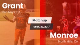 Matchup: Grant  vs. Monroe  2017