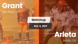 Matchup: Grant  vs. Arleta  2017