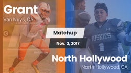 Matchup: Grant  vs. North Hollywood  2017