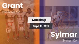 Matchup: Grant  vs. Sylmar  2019
