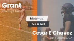 Matchup: Grant  vs. Cesar E Chavez  2019