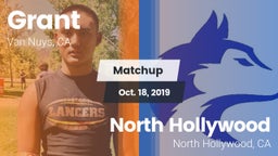 Matchup: Grant  vs. North Hollywood  2019
