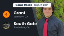 Recap: Grant  vs. South Gate  2021