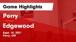 Perry  vs Edgewood  Game Highlights - Sept. 14, 2021