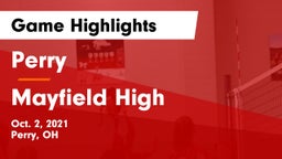 Perry  vs Mayfield High Game Highlights - Oct. 2, 2021