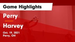Perry  vs Harvey  Game Highlights - Oct. 19, 2021