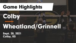 Colby  vs Wheatland/Grinnell Game Highlights - Sept. 28, 2021