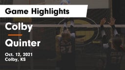 Colby  vs Quinter Game Highlights - Oct. 12, 2021