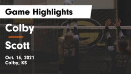 Colby  vs Scott  Game Highlights - Oct. 16, 2021