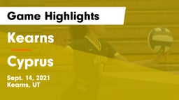 Kearns  vs Cyprus  Game Highlights - Sept. 14, 2021