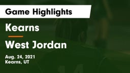 Kearns  vs West Jordan  Game Highlights - Aug. 24, 2021