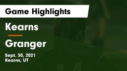 Kearns  vs Granger  Game Highlights - Sept. 30, 2021