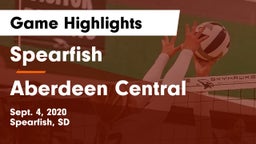 Spearfish  vs Aberdeen Central  Game Highlights - Sept. 4, 2020