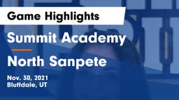 Summit Academy  vs North Sanpete Game Highlights - Nov. 30, 2021