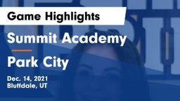 Summit Academy  vs Park City  Game Highlights - Dec. 14, 2021