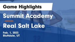 Summit Academy  vs Real Salt Lake  Game Highlights - Feb. 1, 2023