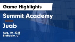 Summit Academy  vs Juab  Game Highlights - Aug. 10, 2023