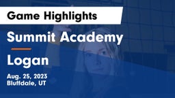 Summit Academy  vs Logan  Game Highlights - Aug. 25, 2023