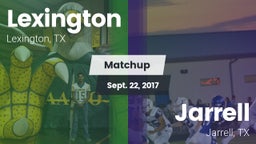 Matchup: Lexington High vs. Jarrell  2017