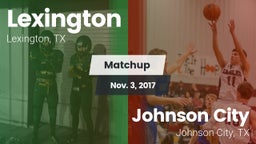 Matchup: Lexington High vs. Johnson City  2017