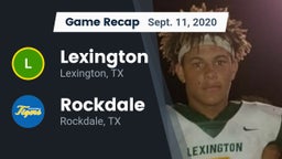 Recap: Lexington  vs. Rockdale  2020
