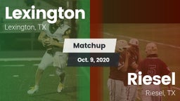Matchup: Lexington High vs. Riesel  2020