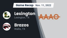 Recap: Lexington  vs. Brazos  2022