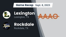 Recap: Lexington  vs. Rockdale  2023