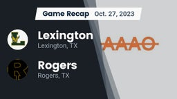 Recap: Lexington  vs. Rogers  2023