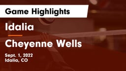 Idalia  vs Cheyenne Wells   Game Highlights - Sept. 1, 2022