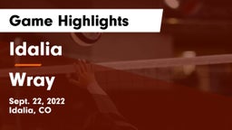 Idalia  vs Wray  Game Highlights - Sept. 22, 2022