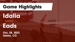 Idalia  vs Eads  Game Highlights - Oct. 28, 2022