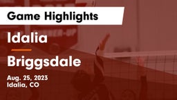 Idalia  vs Briggsdale  Game Highlights - Aug. 25, 2023