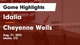 Idalia  vs Cheyenne Wells   Game Highlights - Aug. 31, 2023