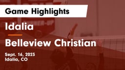 Idalia  vs Belleview Christian Game Highlights - Sept. 16, 2023