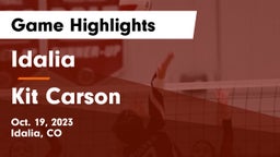 Idalia  vs Kit Carson  Game Highlights - Oct. 19, 2023