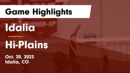 Idalia  vs Hi-Plains  Game Highlights - Oct. 20, 2023