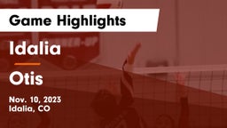 Idalia  vs Otis Game Highlights - Nov. 10, 2023