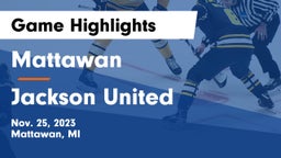 Mattawan  vs Jackson United Game Highlights - Nov. 25, 2023