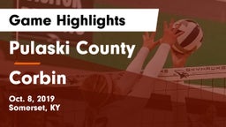 Pulaski County  vs Corbin  Game Highlights - Oct. 8, 2019