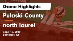 Pulaski County  vs north laurel Game Highlights - Sept. 19, 2019