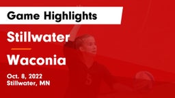 Stillwater  vs Waconia  Game Highlights - Oct. 8, 2022