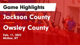Jackson County  vs Owsley County  Game Highlights - Feb. 11, 2022