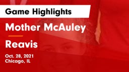 Mother McAuley  vs Reavis  Game Highlights - Oct. 28, 2021